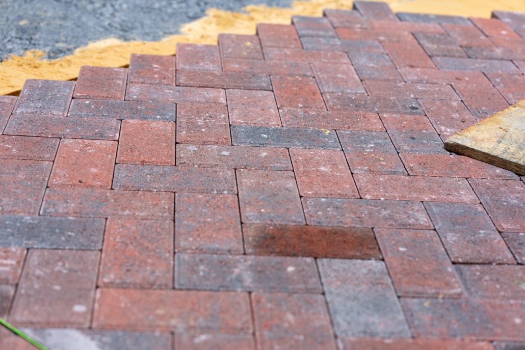 closeup of bricks